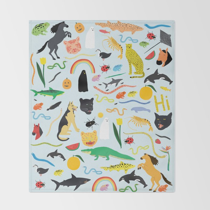 Everyone is Invited Throw Blanket Gallery Image 2