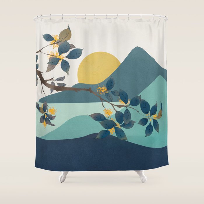 Morning Breeze Shower Curtain Gallery Image 1