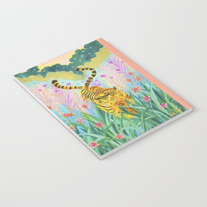 Tigers in Garden Notebook Gallery Image 3