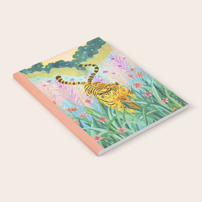 Tigers in Garden Notebook Gallery Image 1