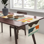 Cat Landscape 141 Table Runner Gallery Image 2