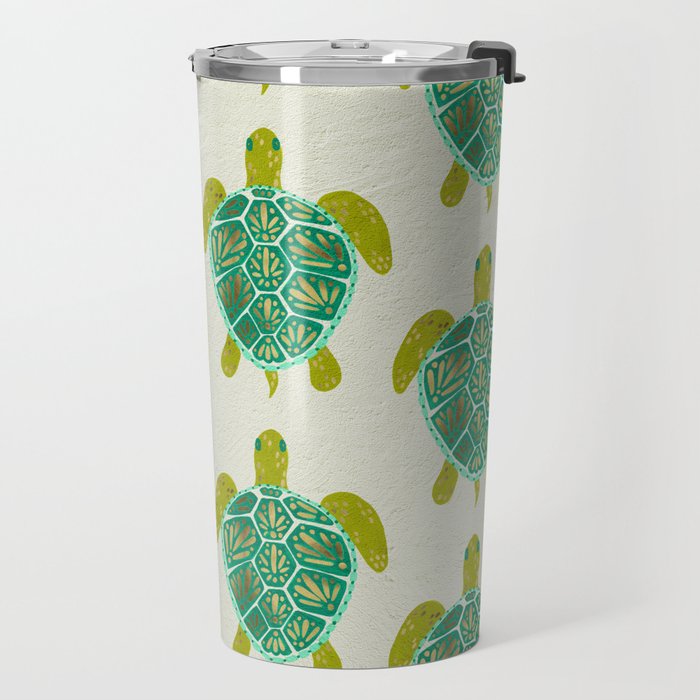 Green Sea Turtle Travel Mug Gallery Image 2