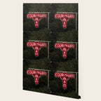 Courtyard Bar X Bar Cart Art Wallpaper Gallery Image 2