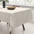 Tiny Chintz Floral - Ivory Pink Tablecloth Gallery Image 3