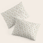 VINTAGE FLORAL NEUTRAL Pillow Sham Gallery Image 3