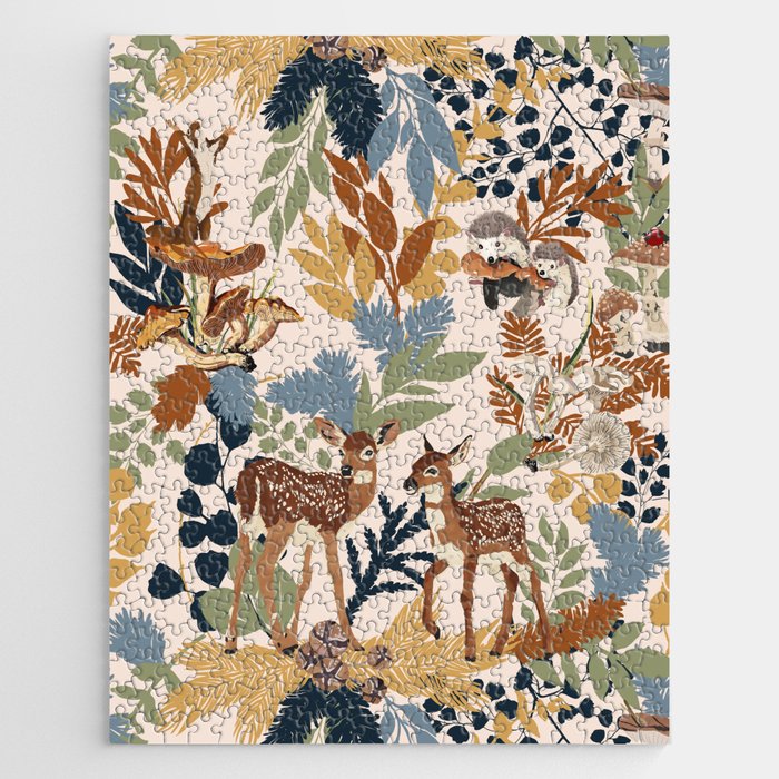 Colorful Forest Animals A Jigsaw Puzzle Gallery Image 1