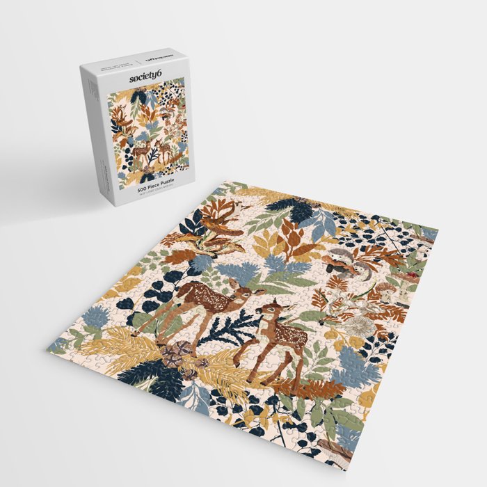 Colorful Forest Animals A Jigsaw Puzzle Gallery Image 2