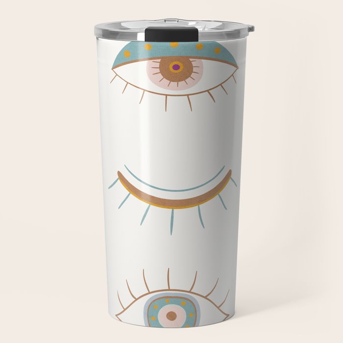Evil Eyes II Travel Mug Gallery Image 1