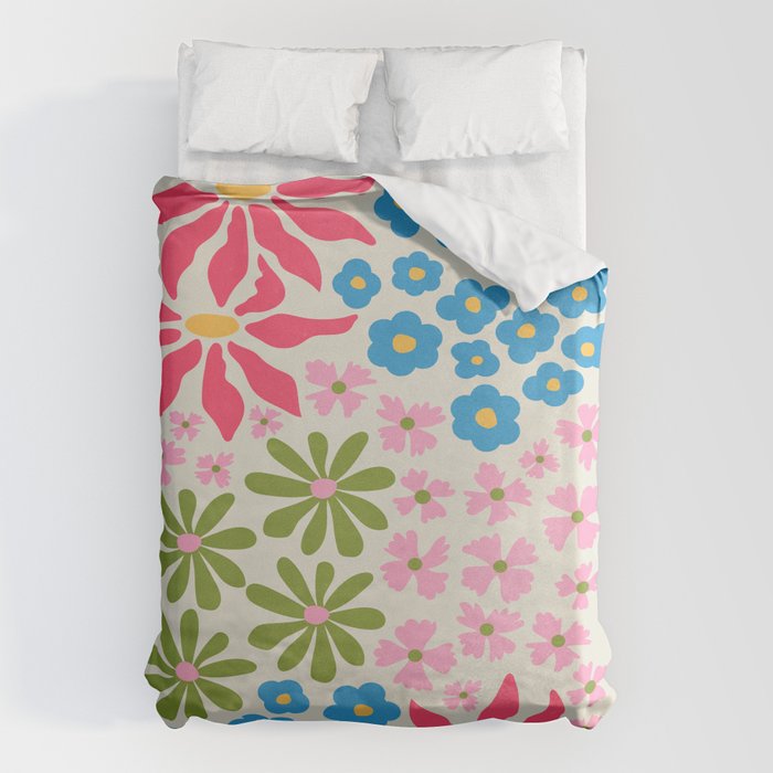 Flower Market 02: Kyoto Duvet Cover Gallery Image 6