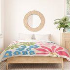 Flower Market 02: Kyoto Duvet Cover Gallery Image 3