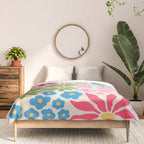 Flower Market 02: Kyoto Comforter Gallery Image 3