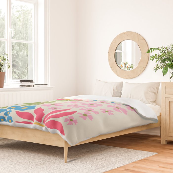 Flower Market 02: Kyoto Duvet Cover Gallery Image 2