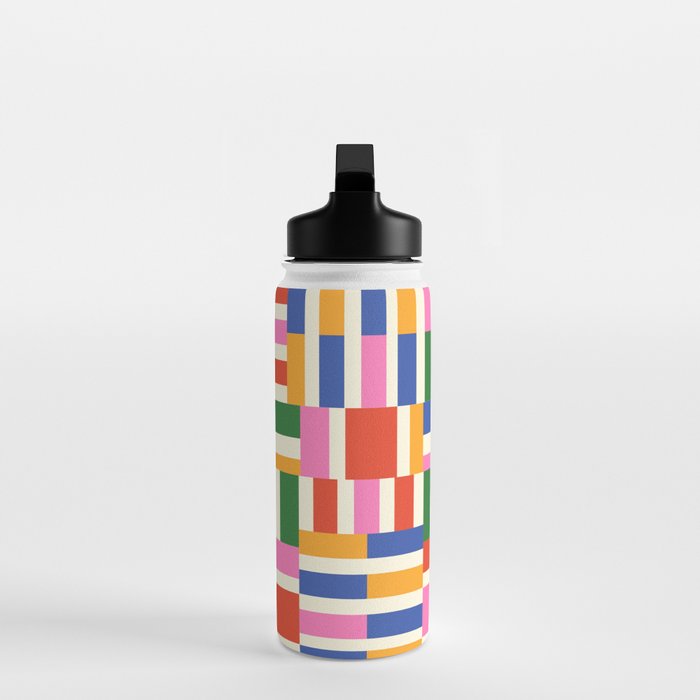 Basket Glitch Water Bottle Gallery Image 3