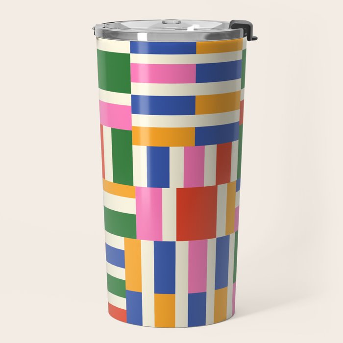 Basket Glitch Travel Mug Gallery Image 2