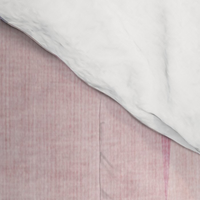 Abstract Lines Blush Pink Blue Pastel Tones Comforter Gallery Image 4