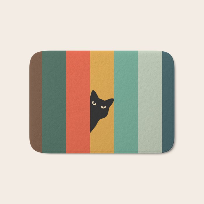 Cat Landscape 165A Bath Mat Gallery Image 1