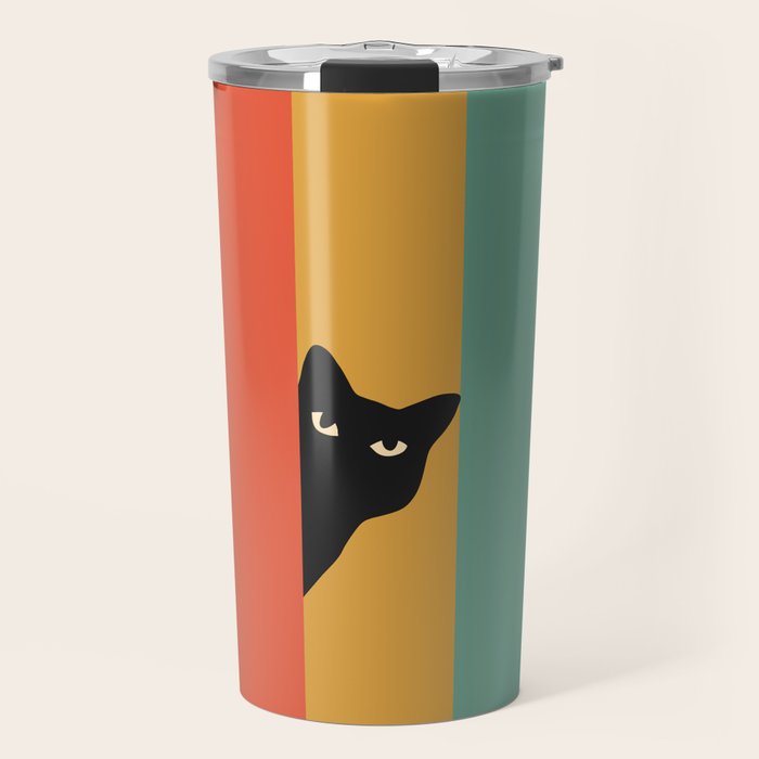 Cat Landscape 165A Travel Mug Gallery Image 1
