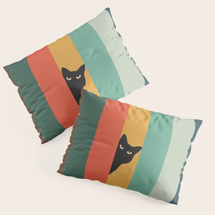 Cat Landscape 165A Pillow Sham Gallery Image 3
