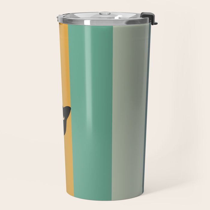 Cat Landscape 165A Travel Mug Gallery Image 2