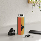 Cat Landscape 165A Water Bottle Gallery Image 4