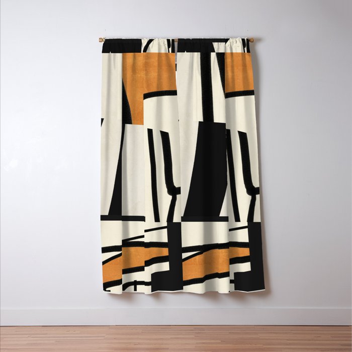 Modern Abstract Art 65 Window Curtain Gallery Image 3