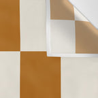 Checkered (Golden Cream) Wall Tapestry Gallery Image 3