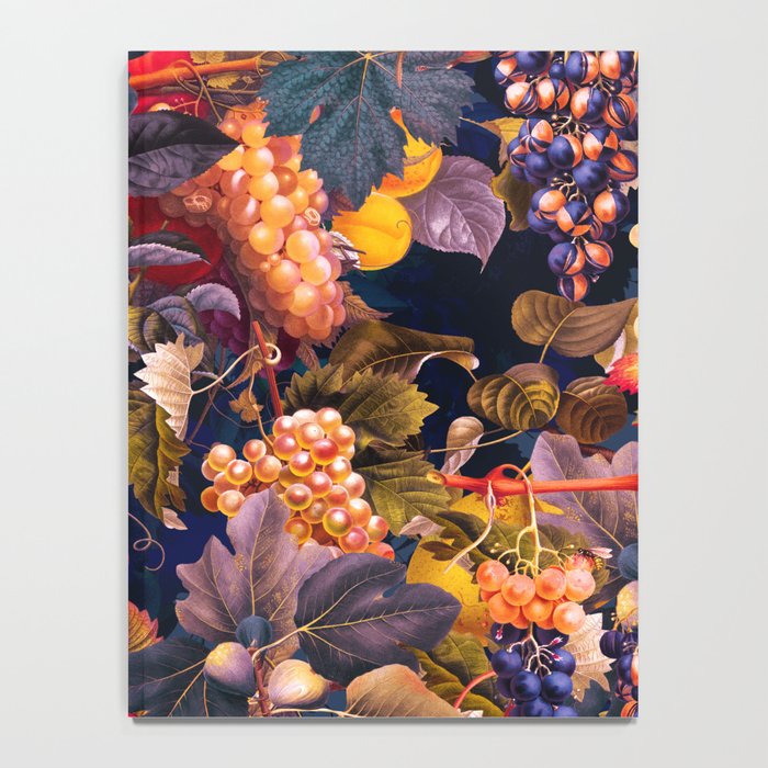 Vintage Fruit Pattern VI Notebook Gallery Image 4