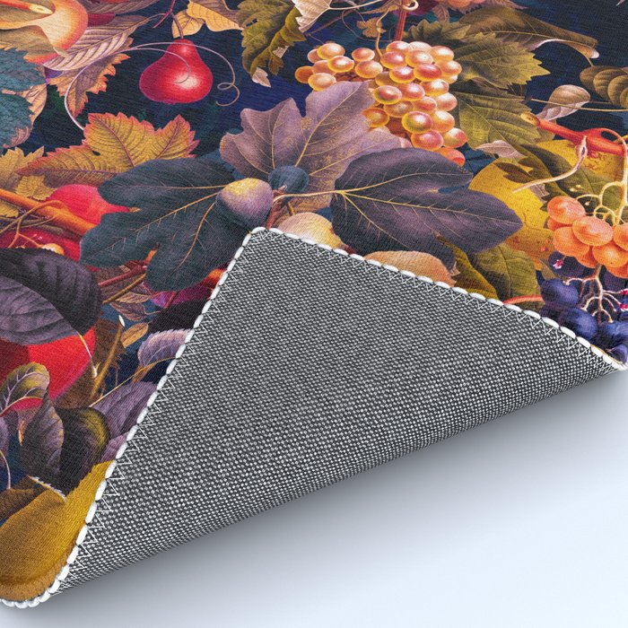 Vintage Fruit Pattern VI Rug Gallery Image 4