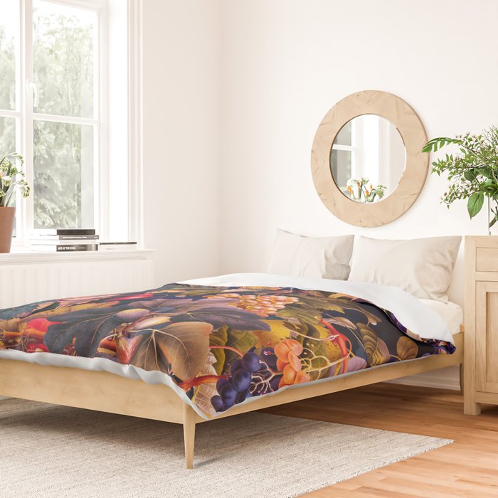Vintage Fruit Pattern VI Duvet Cover Gallery Image 2