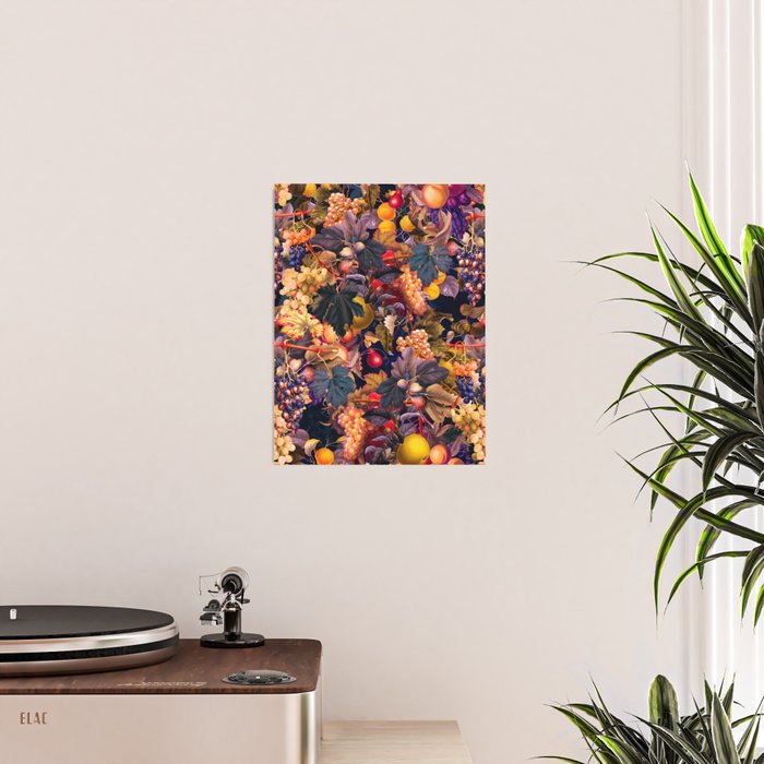 Vintage Fruit Pattern VI Poster Gallery Image 2