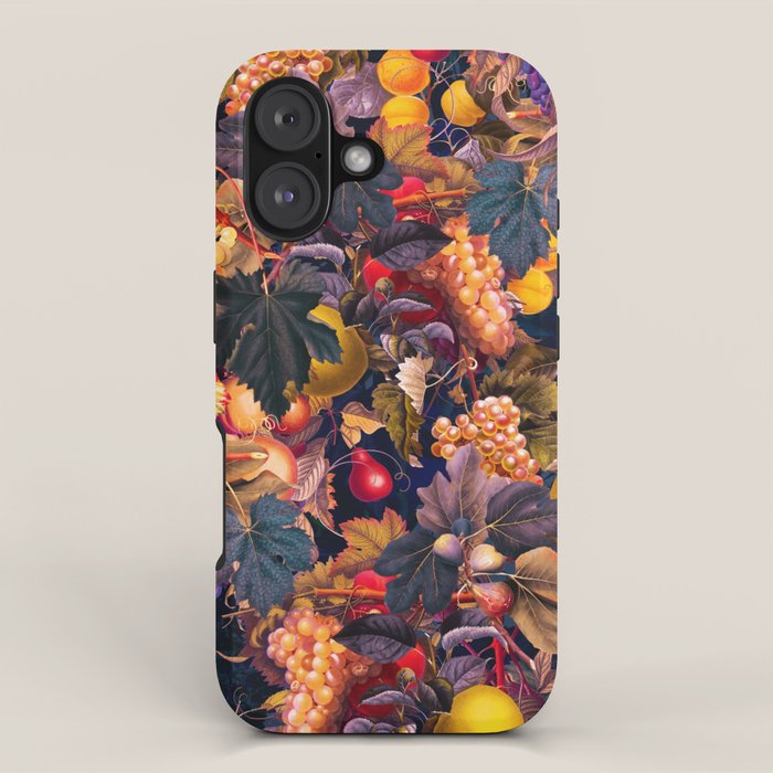 Vintage Fruit Pattern VI iPhone Case Gallery Image 1