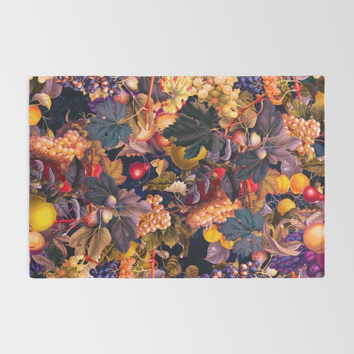 Vintage Fruit Pattern VI Rug Gallery Image 2