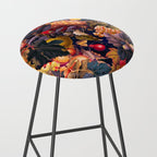 Vintage Fruit Pattern VI Stool Gallery Image 2