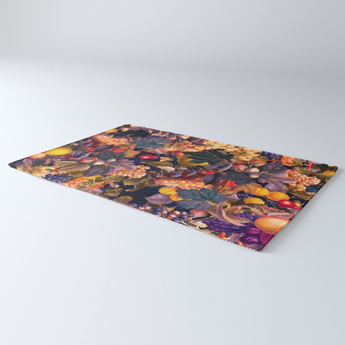 Vintage Fruit Pattern VI Rug Gallery Image 3