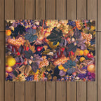 Vintage Fruit Pattern VI Outdoor Rug Gallery Image 1