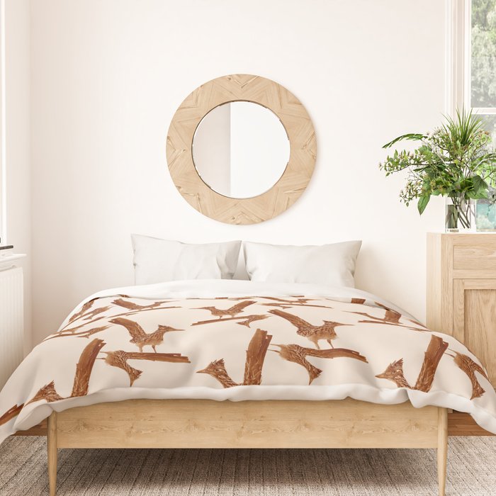 Monochrome - Roadrunner Duvet Cover Gallery Image 3