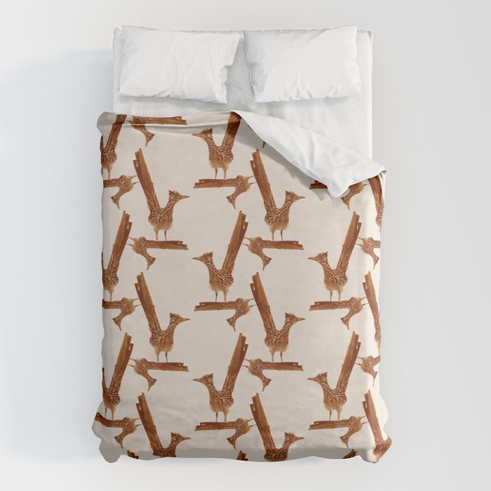 Monochrome - Roadrunner Duvet Cover