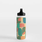 Mid-century tropical birds Water Bottle Gallery Image 3