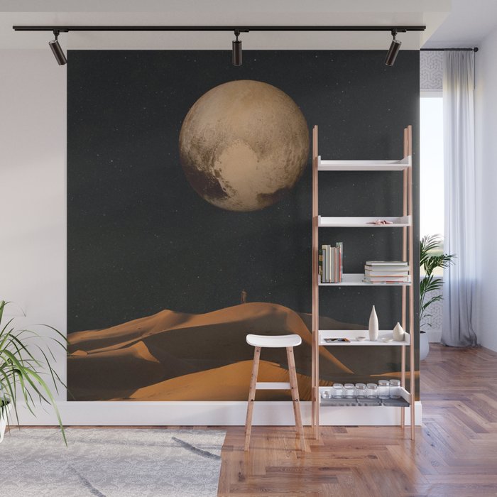 a Golden space glimpse Wall Mural Gallery Image 1