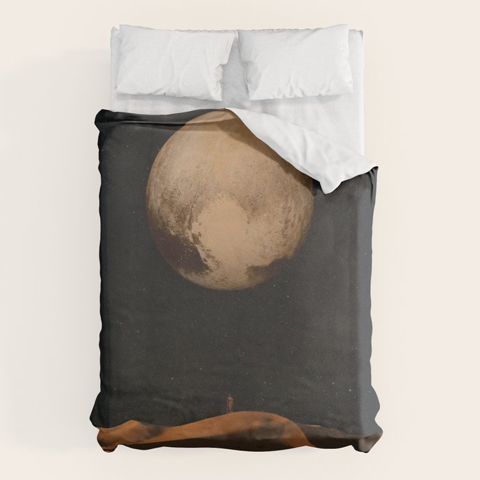 a Golden space glimpse Duvet Cover Gallery Image 6