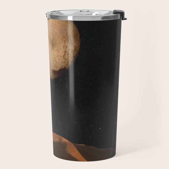 a Golden space glimpse Travel Mug Gallery Image 2