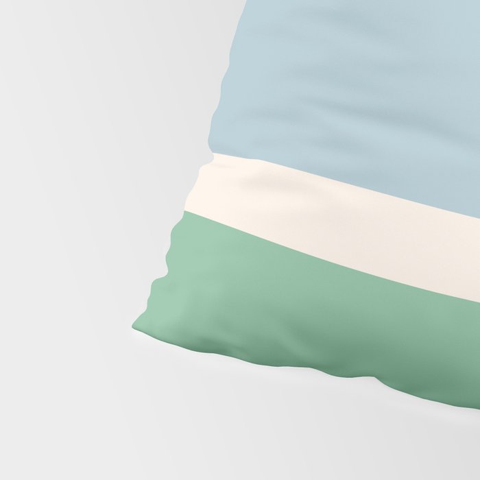Juniper Color Block Blue and Green Pillow Sham Gallery Image 4