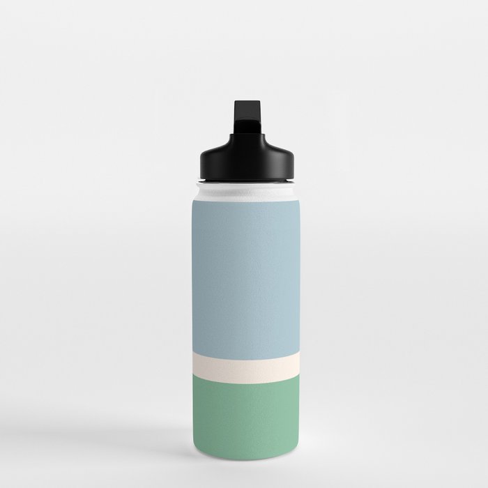 Juniper Color Block Blue and Green Water Bottle Gallery Image 3