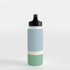 Juniper Color Block Blue and Green Water Bottle Gallery Image 3