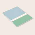 Juniper Color Block Blue and Green Notebook Gallery Image 3