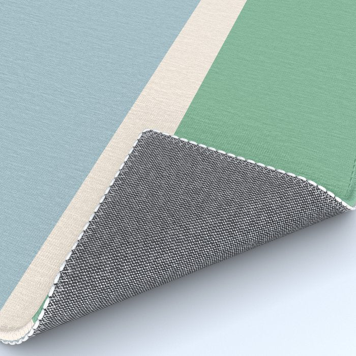 Juniper Color Block Blue and Green Rug Gallery Image 4