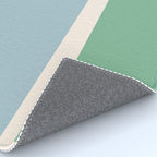 Juniper Color Block Blue and Green Rug Gallery Image 4