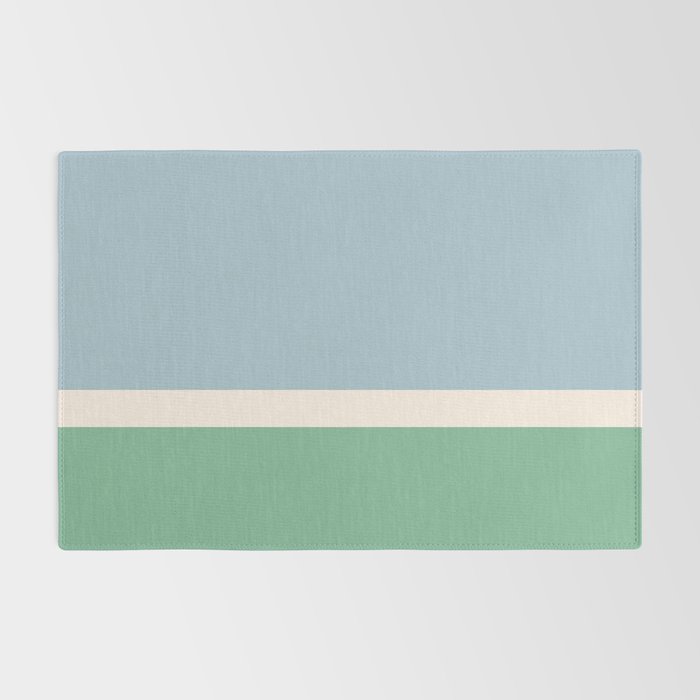 Juniper Color Block Blue and Green Rug Gallery Image 2