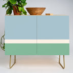 Juniper Color Block Blue and Green Credenza Gallery Image 1