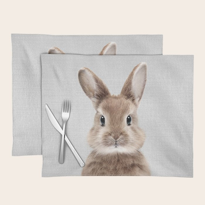 Baby Rabbit - Colorful Placemat Gallery Image 1